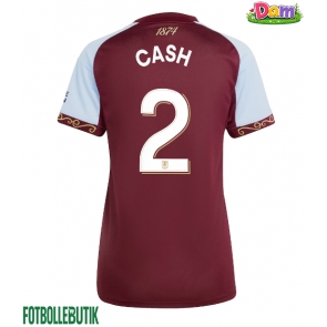 Aston Villa Matty Cash #2 Hemmatröja Kvinnor 2025-26 Kortärmad